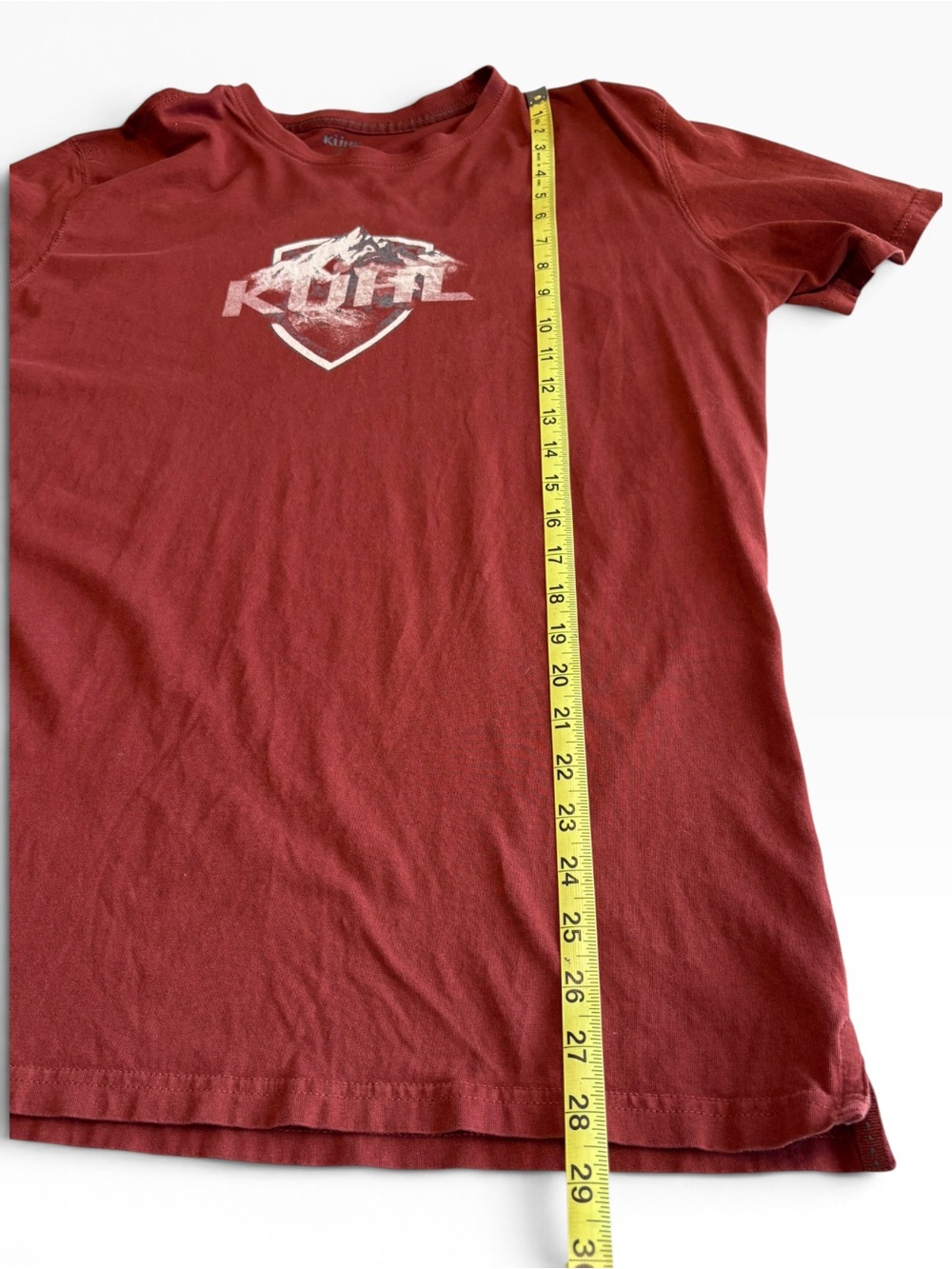 KÜHL Wildfibre Men’s XL Short Sleeve Shirt Rust Red Organic Cotton Outdoor - Picture 4 of 7